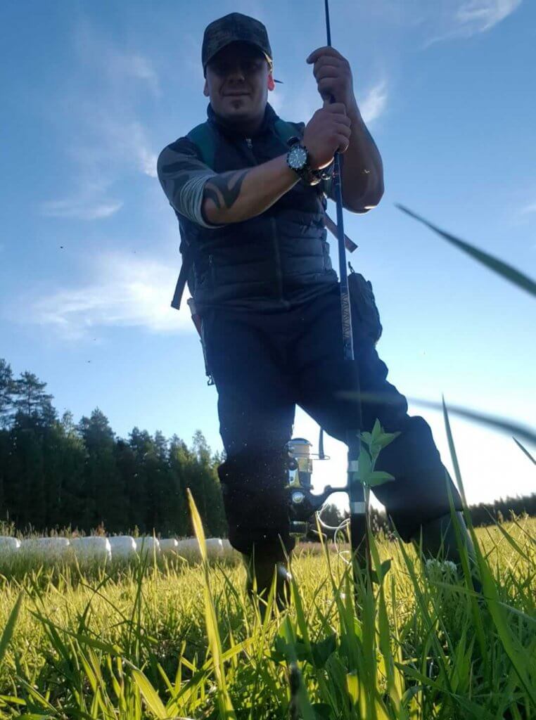 Tady ve Finsku na rybách, kde jsem prožíval největšší doteky od Pána.